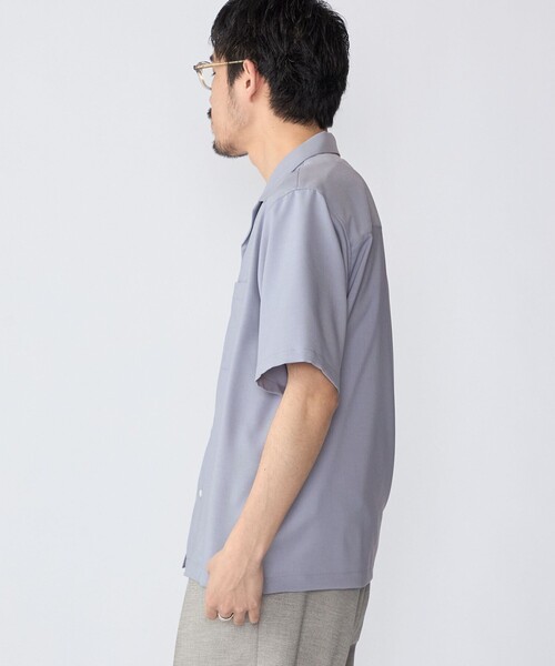 SHIPS(シップス)の「SHIPS: 〈MADE IN JAPAN〉Reflax(R) 5スリーブ オープンカラー シャツ(シャツ/ブラウス・メンズ・ベージュ/ライトブルー/ライトブラウン/ネイビー・SMALL/X-LARGE/LARGE/MEDIUM)」の8枚目の写真