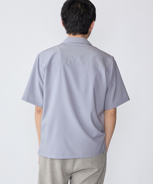 SHIPS(シップス)の「SHIPS: 〈MADE IN JAPAN〉Reflax(R) 5スリーブ オープンカラー シャツ(シャツ/ブラウス・メンズ・ベージュ/ライトブルー/ライトブラウン/ネイビー・SMALL/X-LARGE/LARGE/MEDIUM)」の9枚目の写真