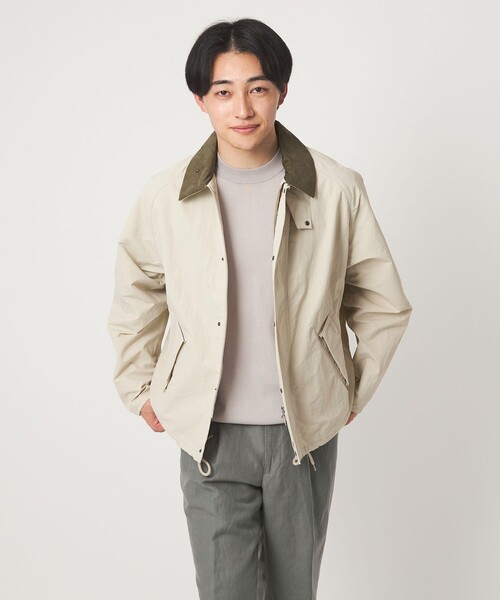 Barbour(バブアー)の「<Barbour>トランスポート ナイロン ジャケット(ナイロンジャケット・メンズ・ブラック/オリーブ/ナチュラル・38/36/40)」の3枚目の写真