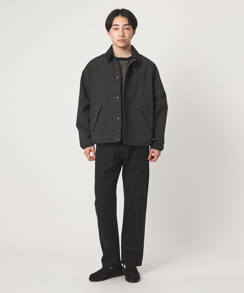 Barbour(バブアー)の「<Barbour>トランスポート ナイロン ジャケット(ナイロンジャケット・メンズ・ブラック/オリーブ/ナチュラル・38/36/40)」の5枚目の写真