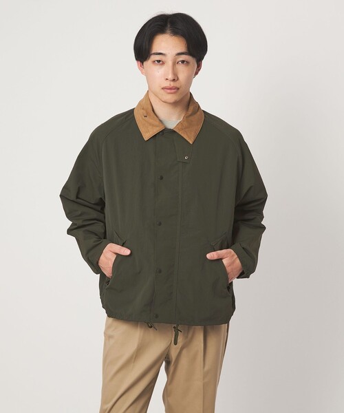 Barbour(バブアー)の「<Barbour>トランスポート ナイロン ジャケット(ナイロンジャケット・メンズ・ブラック/オリーブ/ナチュラル・38/36/40)」の7枚目の写真