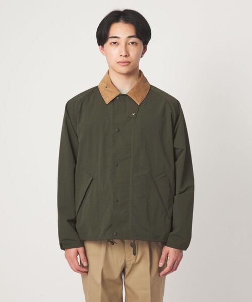 Barbour(バブアー)の「<Barbour>トランスポート ナイロン ジャケット(ナイロンジャケット・メンズ・ブラック/オリーブ/ナチュラル・38/36/40)」の8枚目の写真