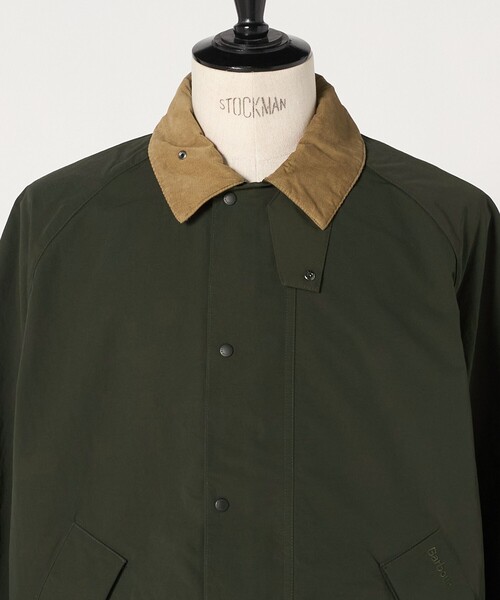 Barbour(バブアー)の「<Barbour>トランスポート ナイロン ジャケット(ナイロンジャケット・メンズ・ブラック/オリーブ/ナチュラル・38/36/40)」の12枚目の写真