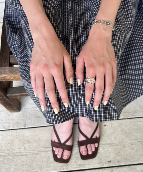 GIUNON(ジウノン)の「twist bold ring / ツイストボールドリング(リング・レディース・シルバー・FREE)」の10枚目の写真