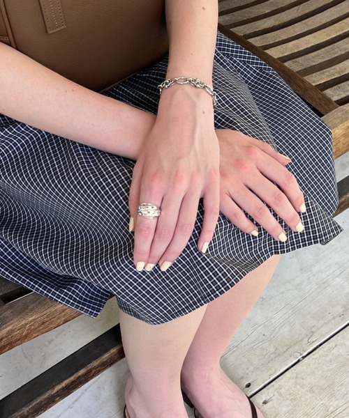 GIUNON(ジウノン)の「twist bold ring / ツイストボールドリング(リング・レディース・シルバー・FREE)」の13枚目の写真