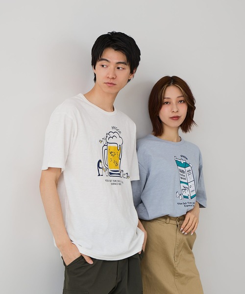 Blue Standard (ブルースタンダード)の「【BLUE STANDARD/ブルースタンダード】【涼しい スラブ天竺】 アニマルプリントTシャツ 綿100% 凹凸素材 ペンギン ゆるかわ 凹凸素材 部屋着 ワンマイル キャンプ(Tシャツ/カットソー・メンズ・その他/その他1/その他2/その他3・MEDIUM/LARGE/X-LARGE)」の20枚目の写真