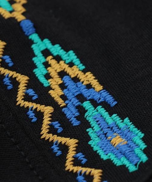 チチカカ（チチカカ）の「汗染み防止ドルマン刺繍プルオーバー（Tシャツ/カットソー・レディース・アイボリー/ブラック/グリーン・FREE）」の17枚目の写真