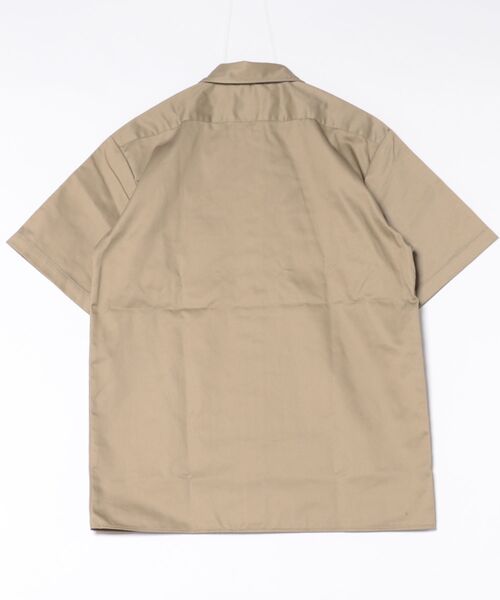 Dickies(ディッキーズ)の「【DICKIES/ディッキーズ】【シワになりにくく丈夫】TCツイルワークシャツ DC2028 フラップポケット ユニセックス スケーター ストリート アメカジ 定番(シャツ/ブラウス・メンズ・ダークベージュ/チャコールグレー/ブラック・MEDIUM/X-LARGE/LARGE)」の5枚目の写真