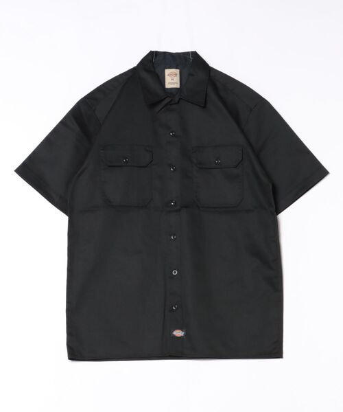 Dickies(ディッキーズ)の「【DICKIES/ディッキーズ】【シワになりにくく丈夫】TCツイルワークシャツ DC2028 フラップポケット ユニセックス スケーター ストリート アメカジ 定番(シャツ/ブラウス・メンズ・ダークベージュ/チャコールグレー/ブラック・MEDIUM/X-LARGE/LARGE)」の6枚目の写真