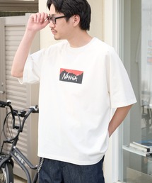 【NANGA】ECO HYBRID BOX LOGO LOOSE FIT TEE N2500-1M025Z