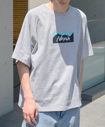 【NANGA】ECO HYBRID BOX LOGO LOOSE FIT TEE N2500-1M025Z