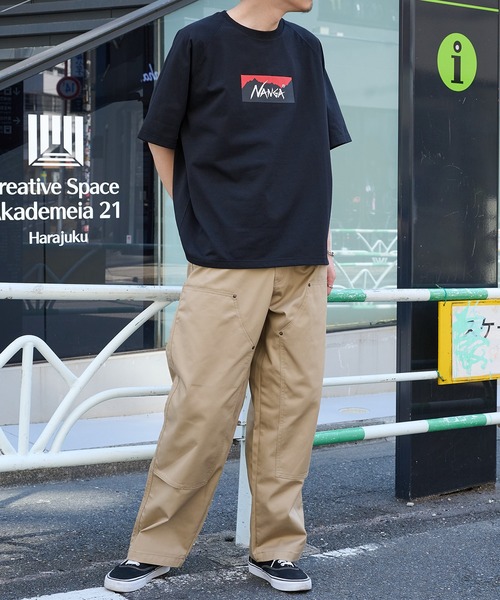 NANGA(ナンガ)の「【NANGA】ECO HYBRID BOX LOGO LOOSE FIT TEE N2500-1M025Z(Tシャツ/カットソー・メンズ・ブラック/ホワイト/ライトグレー/ダークネイビー・FREE)」の16枚目の写真
