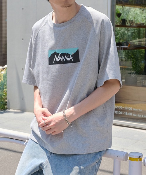 NANGA(ナンガ)の「【NANGA】ECO HYBRID BOX LOGO LOOSE FIT TEE N2500-1M025Z(Tシャツ/カットソー・メンズ・ブラック/ホワイト/ライトグレー/ダークネイビー・FREE)」の19枚目の写真