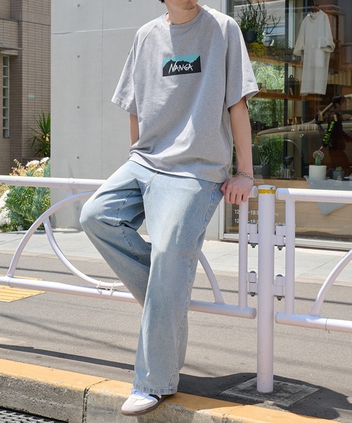 NANGA(ナンガ)の「【NANGA】ECO HYBRID BOX LOGO LOOSE FIT TEE N2500-1M025Z(Tシャツ/カットソー・メンズ・ブラック/ホワイト/ライトグレー/ダークネイビー・FREE)」の21枚目の写真