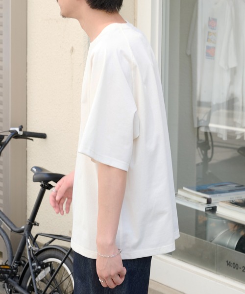 NANGA(ナンガ)の「【NANGA】ECO HYBRID BOX LOGO LOOSE FIT TEE N2500-1M025Z(Tシャツ/カットソー・メンズ・ブラック/ホワイト/ライトグレー/ダークネイビー・FREE)」の8枚目の写真
