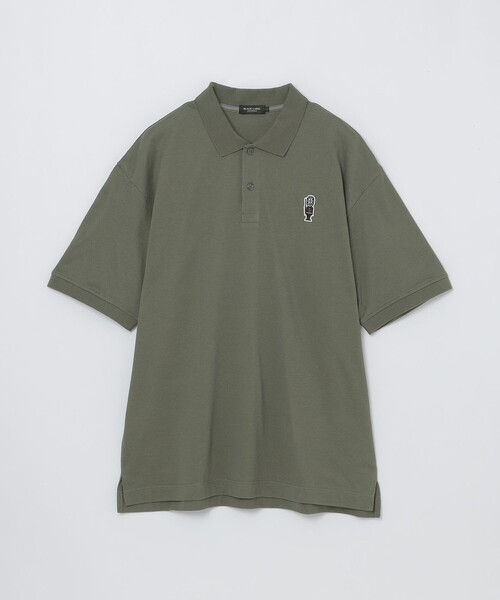 BLACK LABEL CRESTBRIDGE（ブラックレーベル・クレストブリッジ）の「【WEB限定】ガーズマンワッペンスラブポロシャツ（ポロシャツ・メンズ・オフホワイト/ブラック/ピンク系その他2/グリーン系その他7・XL/L/M）」の7枚目の写真