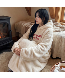 Cozy bear fleece warm hoodie_5 Colors