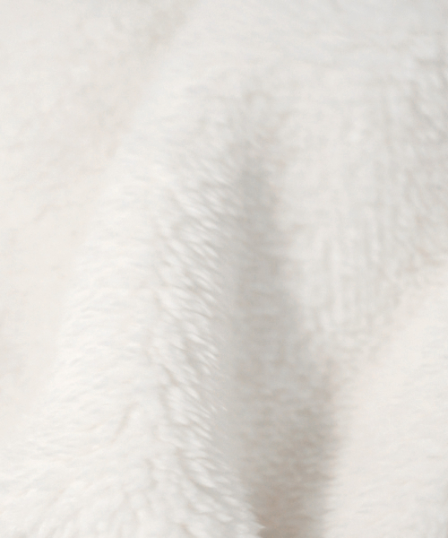 MASMARULEZ APPAREL(マスマルールズ アパレル)の「Cozy bear fleece warm hoodie_5 Colors(パーカー・レディース・チャコール/ブラック/ベビーピンク/ブラウン系その他/アイボリー・ONE SIZE)」の6枚目の写真
