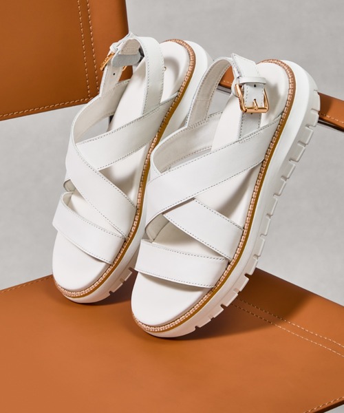 COLE HAAN｜コールハーンのサンダル（ホワイト/白色系）通販 - ZOZOTOWN