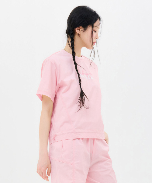 CHASECULT（チェイスカルト）の「レディースストレッチ半袖Tシャツ-FBRG5876D0P（Tシャツ/カットソー・レディース・ピンク・85/90）」の3枚目の写真
