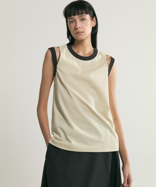 RINGER TANK TOP（タンクトップ）｜CINOH（チノ）のファッション通販