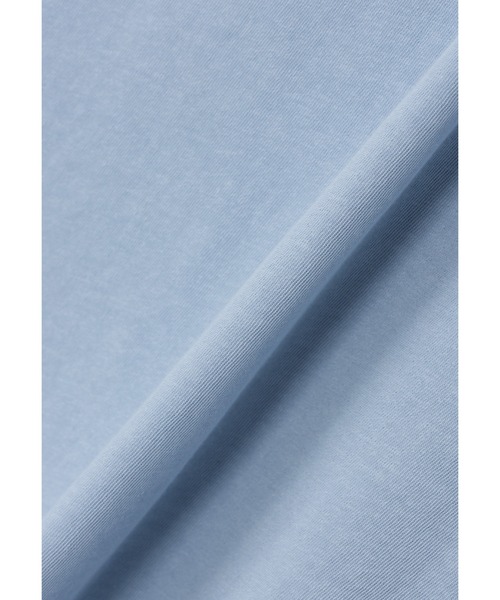 CINOH(チノ)の「RINGER TANK TOP(タンクトップ・レディース・ホワイト系その他/サックスブルー/チャコールグレー・38/36)」の15枚目の写真