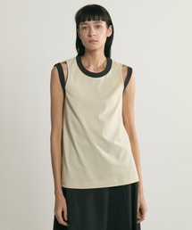 CINOH（チノ）の「RINGER TANK TOP（タンクトップ）」