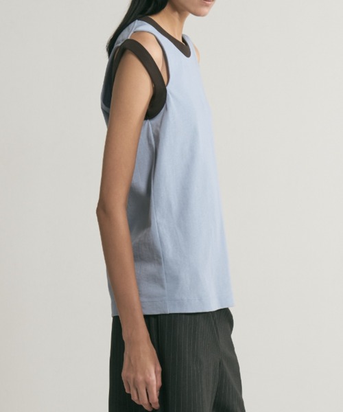 RINGER TANK TOP（タンクトップ）｜CINOH（チノ）のファッション通販