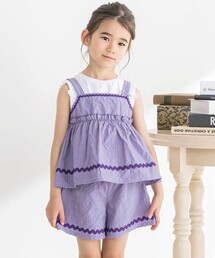 キッズのセットアップ（パープル/紫色系）ファッション通販 - ZOZOTOWN