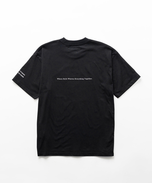 Herringbone Footwear(ヘリンボーンフットウェア)の「“Herringbone“ Logo print Tee(Tシャツ/カットソー・メンズ・ホワイト/ブラック・LARGE/SMALL/MEDIUM/X-LARGE)」の3枚目の写真