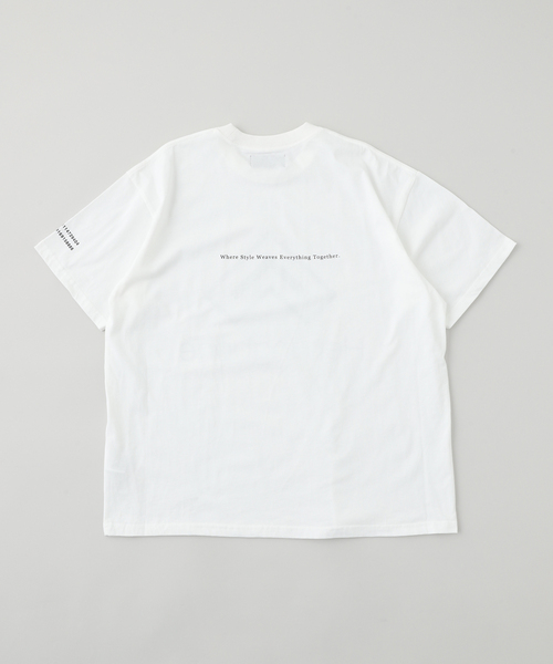 Herringbone Footwear(ヘリンボーンフットウェア)の「“Herringbone“ Logo print Tee(Tシャツ/カットソー・メンズ・ホワイト/ブラック・LARGE/SMALL/MEDIUM/X-LARGE)」の16枚目の写真