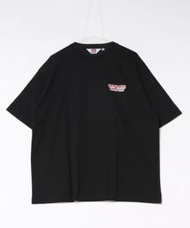バック発砲プリンTシャツ
