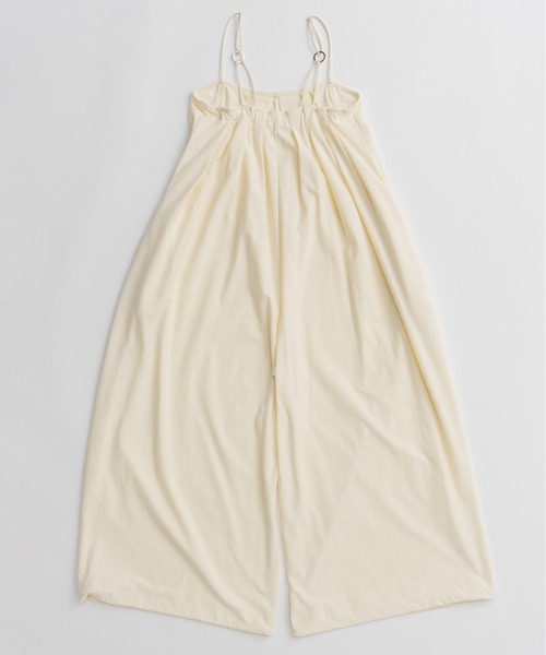 MAISON SPECIAL(メゾンスペシャル)の「【2026Summer PRE-ORDER】Tuck-in Balloon Jumpsuit/タックバルーンジャンプスーツ(サロペット/オーバーオール・レディース・ブラック/ホワイト・36/38)」の12枚目の写真