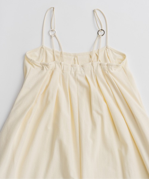 MAISON SPECIAL(メゾンスペシャル)の「【2026Summer PRE-ORDER】Tuck-in Balloon Jumpsuit/タックバルーンジャンプスーツ(サロペット/オーバーオール・レディース・ブラック/ホワイト・36/38)」の13枚目の写真