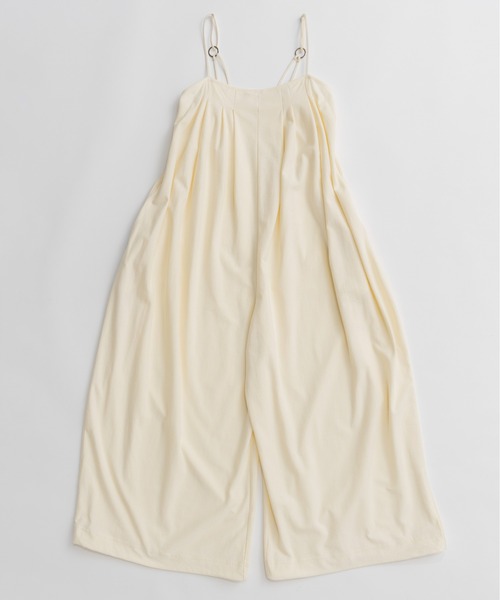 MAISON SPECIAL(メゾンスペシャル)の「Tuck-in Balloon Jumpsuit/タックバルーンジャンプスーツ(サロペット/オーバーオール・レディース・ブラック/ホワイト・36/38)」の18枚目の写真