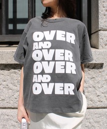 Scrap Book | 【ALL HOURS】6.1OZ PIGMENT DYED OVER AND OVER(Tシャツ/カットソー)