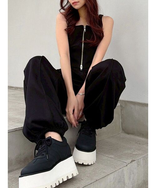 RESEXXY（リゼクシー）の「プラットフォームスニーカー（スニーカー・レディース・ブラック/アイボリー・LARGE/MEDIUM/SMALL）」の15枚目の写真