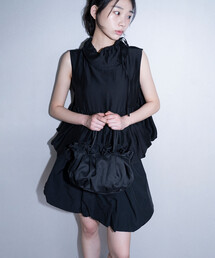 Bshop | eunoia|ドローストリング ハイネックブラウス WOMEN(シャツ/ブラウス)