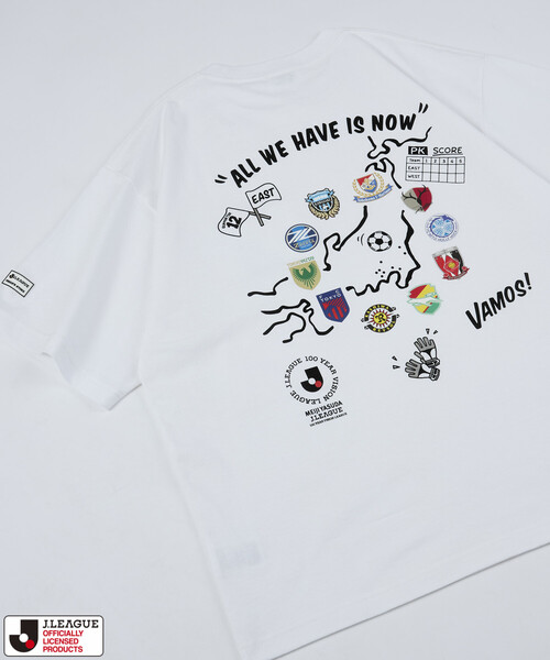 FREAK'S STORE(フリークスストア)の「J.LEAGUE × FREAK’S STORE 別注 2026 SEASON MEMORIAL TEE【EAST】<br>(Tシャツ/カットソー・メンズ・チャコールグレー/ホワイト・X-LARGE/MEDIUM/SMALL/LARGE)」の1枚目の写真