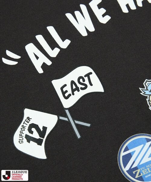FREAK'S STORE(フリークスストア)の「J.LEAGUE × FREAK’S STORE 別注 2026 SEASON MEMORIAL TEE【EAST】<br>(Tシャツ/カットソー・メンズ・チャコールグレー/ホワイト・X-LARGE/MEDIUM/SMALL/LARGE)」の12枚目の写真