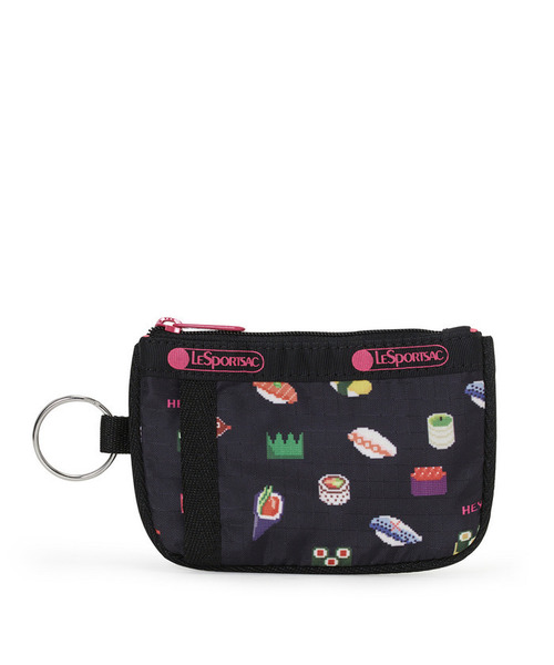 LeSportsac（レスポートサック）の「KEY CARD HOLDER ネイビースイス 
