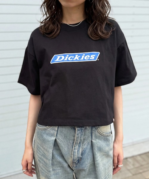 Dickies(ディッキーズ)の「【Dickies】天竺アイコンロゴ ショートスリーブTee 5287-5700 MNY(Tシャツ/カットソー・レディース・ホワイト/ブラック・M)」の10枚目の写真