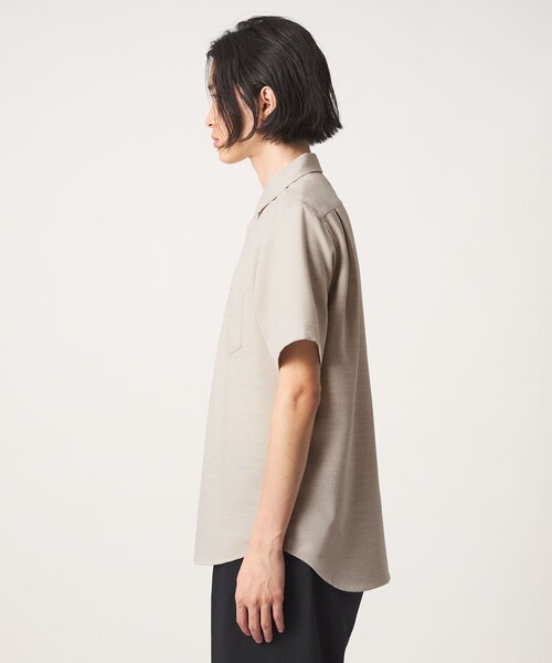 A DAY IN THE LIFE UNITED ARROWS(アデイインザライフユナイテッドアローズ)の「リネンライク スラブオックスフォード レギュラーカラーシャツ-吸水速乾・通気性-<A DAY IN THE LIFE>(シャツ/ブラウス・メンズ・ネイビー/オレンジ/ナチュラル・M/L/S)」の8枚目の写真