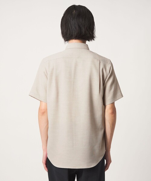 A DAY IN THE LIFE UNITED ARROWS(アデイインザライフユナイテッドアローズ)の「リネンライク スラブオックスフォード レギュラーカラーシャツ-吸水速乾・通気性-<A DAY IN THE LIFE>(シャツ/ブラウス・メンズ・ネイビー/オレンジ/ナチュラル・M/L/S)」の9枚目の写真