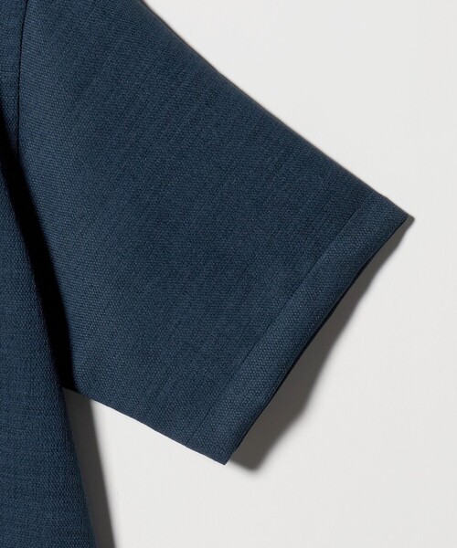 A DAY IN THE LIFE UNITED ARROWS(アデイインザライフユナイテッドアローズ)の「リネンライク スラブオックスフォード レギュラーカラーシャツ-吸水速乾・通気性-<A DAY IN THE LIFE>(シャツ/ブラウス・メンズ・ネイビー/オレンジ/ナチュラル・M/L/S)」の12枚目の写真