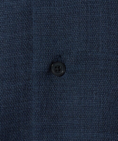 A DAY IN THE LIFE UNITED ARROWS(アデイインザライフユナイテッドアローズ)の「リネンライク スラブオックスフォード レギュラーカラーシャツ-吸水速乾・通気性-<A DAY IN THE LIFE>(シャツ/ブラウス・メンズ・ネイビー/オレンジ/ナチュラル・M/L/S)」の15枚目の写真