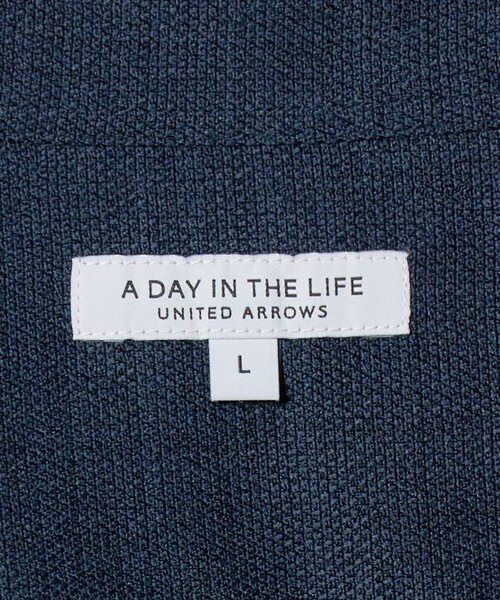 A DAY IN THE LIFE UNITED ARROWS(アデイインザライフユナイテッドアローズ)の「リネンライク スラブオックスフォード レギュラーカラーシャツ-吸水速乾・通気性-<A DAY IN THE LIFE>(シャツ/ブラウス・メンズ・ネイビー/オレンジ/ナチュラル・M/L/S)」の22枚目の写真