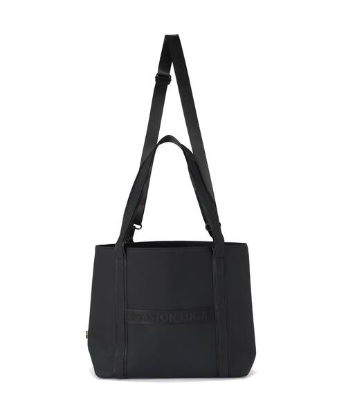 GASTON LUGA(ガストンルーガ)の「GASTON LUGA/ガストンルーガ/Dash Draw Tote(トートバッグ・メンズ・ブラウン/ブラック・F)」の2枚目の写真
