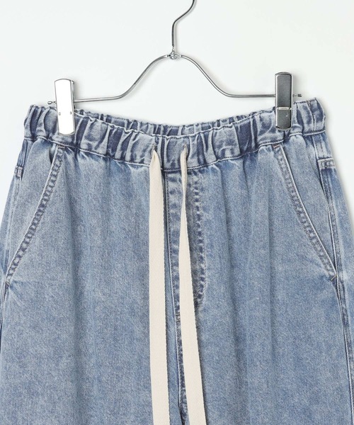 LEPSIM(レプシィム)の「スーパーワイドデニムパンツ 878906(デニムパンツ・レディース・ブルー/ブラック/インディゴブルー・TALL/FREE)」の13枚目の写真