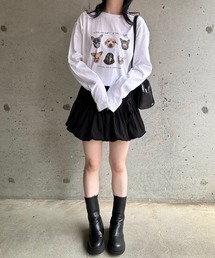 アニマルフォトロンT／長袖Tシャツ(hsyd)